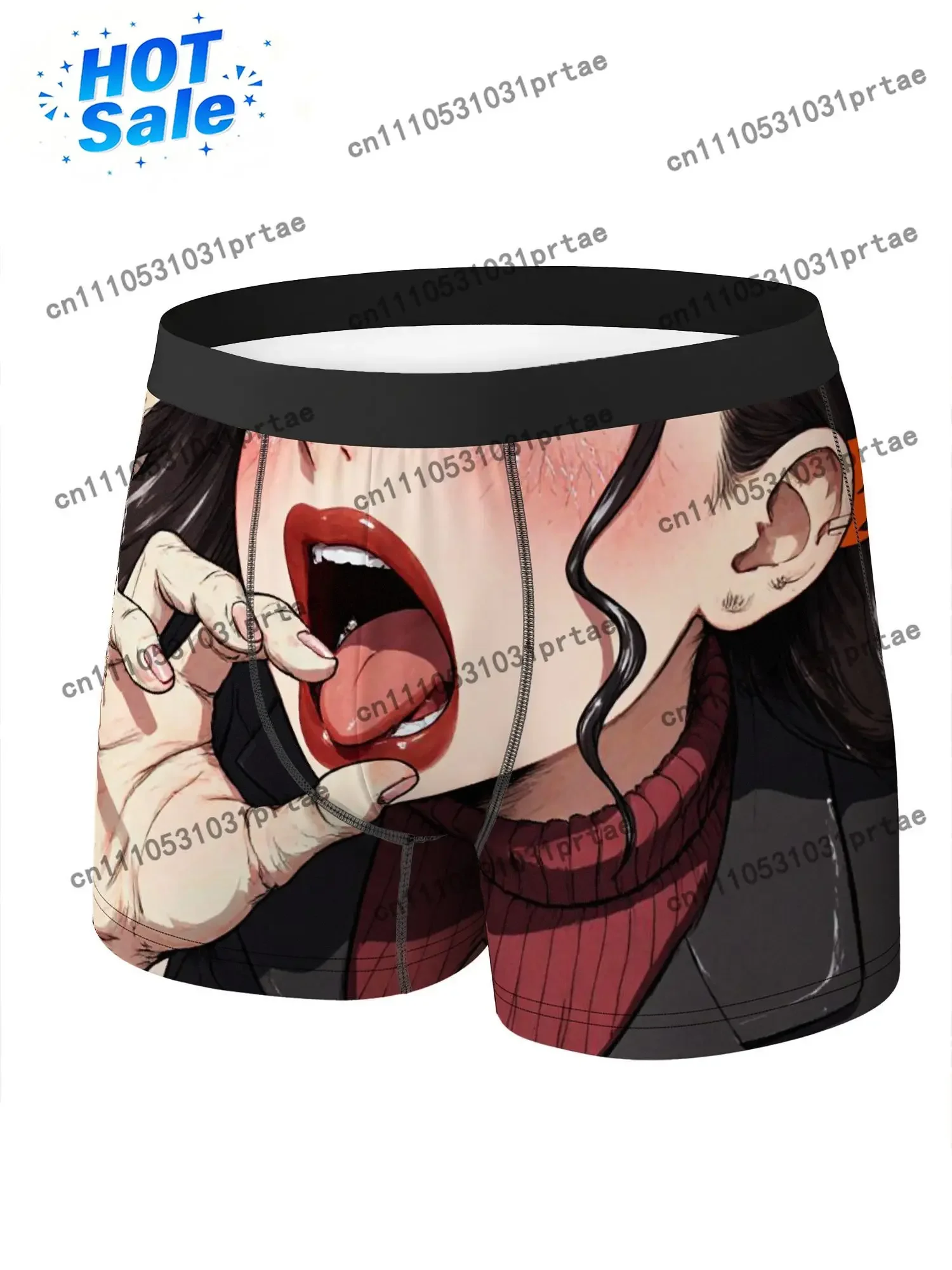 Nail Art Pink - Caleçons boxers pour hommes style anime