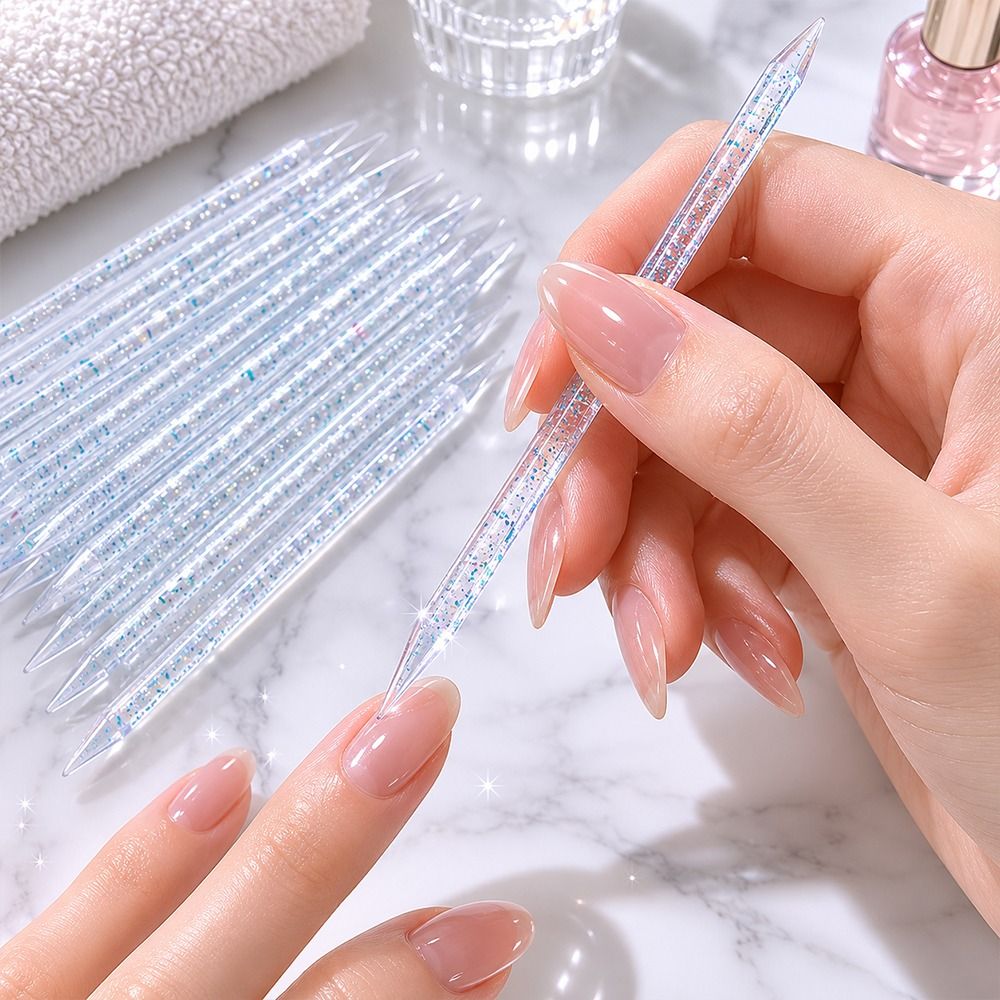 Lot de 100 pièces, pousse-cuti - Nail Art Orange avis et prix