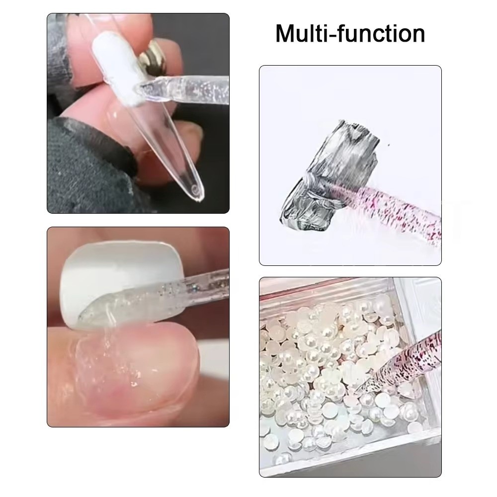 Lot de 100 pièces, pousse-cuti - Nail Art Orange avis et prix