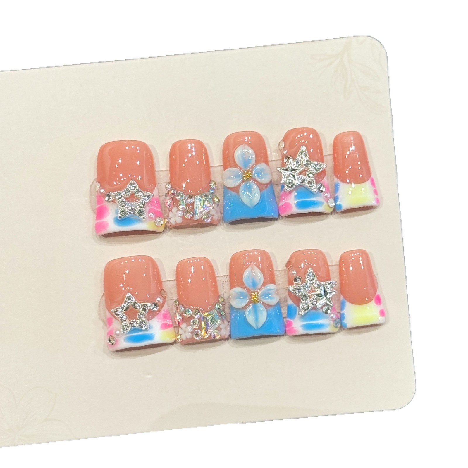 10 pièces de faux ongles de lu - Nail Art Press On avis et prix