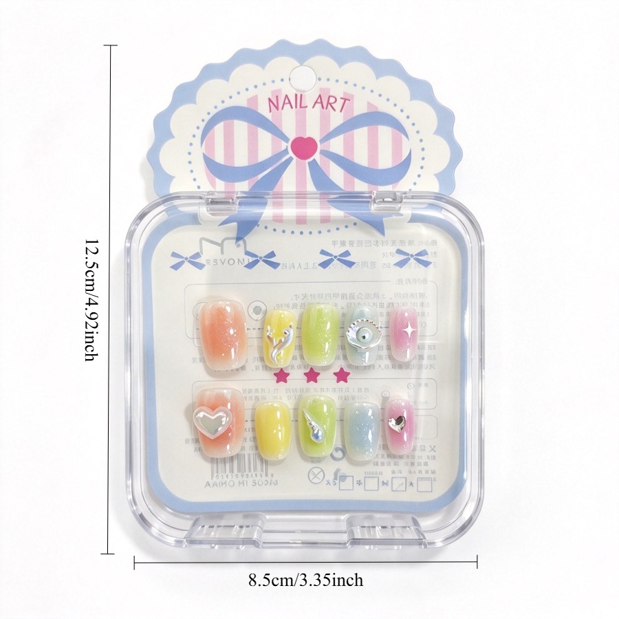 Faux ongles à coller Ocean Dop - Nail Art Ombre avis et prix