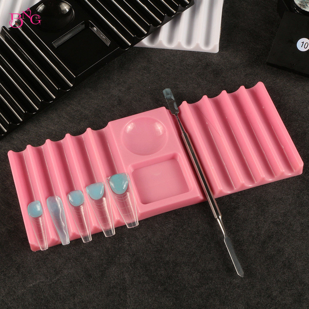Support double en plastique BN - Nail Art Ombre avis et prix