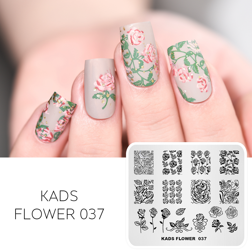 KADS-Plaques d'estampage pour  - Nail Art Valentines Day avis et prix