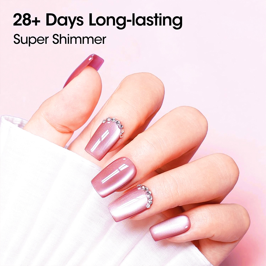 Vernis à ongles gel œil de cha - Nail Art Valentines Day avis et prix