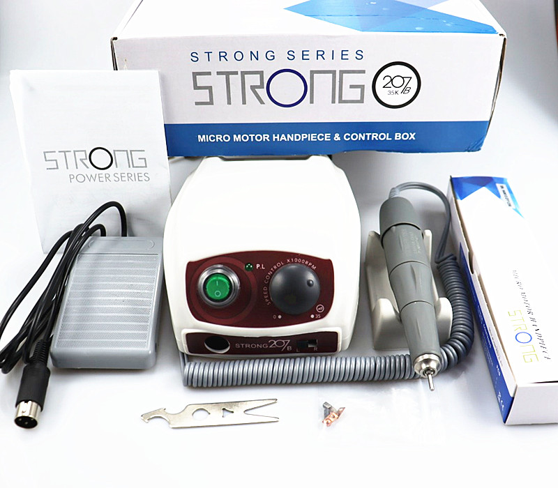 Machine à ongles STRONG 210/20 - Nail Drill Machine avis et prix