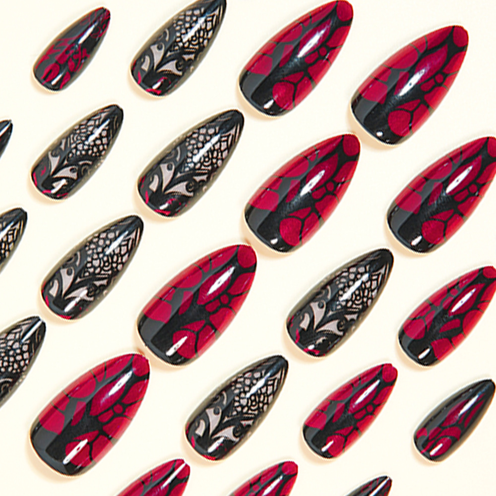 Faux ongles moyens pour femmes - Nail Art Press On avis et prix