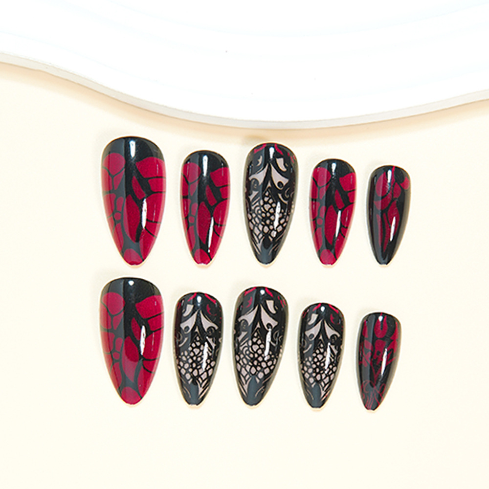 Faux ongles moyens pour femmes - Nail Art Press On avis et prix